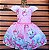 Vestido Temático Super Luxo Gata Marie - Imagem 5