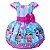 Vestido Temático Super Luxo Lol Azul e Rosa - Imagem 1