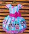 Vestido Temático Super Luxo Lol Azul e Rosa - Imagem 5
