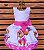 Vestido Temático Super Luxo Patrulha Canina Rosa - Imagem 5