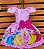Vestido Temático Super Luxo Princesas - Imagem 5