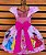 Vestido Temático Super Luxo Princesas - Imagem 2