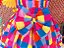Vestido Festa Junina São João Quadrilha Caipira Xadrez Colorido - Imagem 6