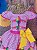 Vestido Festa Junina São João Quadrilha Caipira Xadrez Rosa Laço Amarelo - Imagem 11