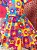 Vestido Festa Junina São João Quadrilha Caipira Xadrez Colorido Floral - Imagem 8