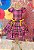 Vestido Festa Junina São João Quadrilha Caipira Xadrez Rosa e Preto - Imagem 4
