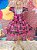 Vestido Festa Junina São João Quadrilha Caipira Xadrez Rosa e Preto - Imagem 5