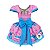 Vestido Festa Junina São João Quadrilha Caipira Xadrez Stitch e Angel Rosa - Imagem 2