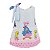Vestido Trapézio Regata Galinha Pintadinha Infantil Festa - Imagem 1