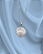 Colar Difusor de Prata 950 - Concha Bivalve Grande - Imagem 1