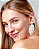 Brinco de Prata Pura - Folha Giant - Imagem 1