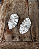 Brinco de Prata Pura - Folha Giant - Imagem 3