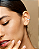 Ear Cuff - brinco de cartilagem de Prata Pura Fio Cruzado - Imagem 2