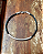 Pulseira de Prata 950 e Couro com fecho lagostinha - Imagem 2