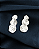 Brinco de Prata Pura - Três Luas - Imagem 2