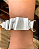 Bracelete de Prata Pura e Prata 950 - Ondas de Prata - Imagem 3
