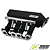 COLETOR SINGLEPLENUM VW AP 8V FLUXO CRUZADO BORBOLETA P/ FRENTE 4 BICOS - PRETO TEXTURIZADO - Imagem 3