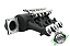 COLETOR DUALPLENUM VW AP 8V UNILATERAL BORBOLETA PARA FRENTE 8 BICOS -PRETO TEXTURIZADO - Imagem 2