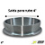 FLANGE SOLDAVEL V-BAND 90MM NESIPOWER SAÍDA PARA 4" EM ALUMÍNIO - Imagem 1