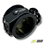 CORPO DE BORBOLETA NESIPOWER 70MM V-BAND - PRETO - Imagem 1