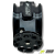CORPO DE BORBOLETA NESIPOWER 70MM V-BAND - PRETO - Imagem 6