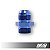 Niple 12AN x 12AN Oring Azul - NesiPower - Imagem 1