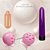 Kit Pompoarismo Cone 40g Hot Flowers - Bola Ben Wa e Personal 17cm - Imagem 1