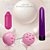 Kit Pompoarismo Cone 20g Hot Flowers - Bola Ben Wa e Personal 17cm - Imagem 1