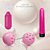 Kit Pompoarismo Cone 20g Hot Flowers - Bola Ben Wa e Personal 13cm - Imagem 1