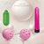 Kit Pompoarismo Cone 50g Hot Flowers - Bola Ben Wa e Personal 13cm - Imagem 1