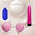 Kit Pompoarismo Cone 60g Hot Flowers - Bola Ben Wa e Personal 13cm - Imagem 1