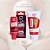 Kit Prazer com Sabor Morango – Gel Excitante com Vibração + Lubrificante Beijável - Imagem 1