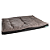 Colchonete Futon com Pillow Top Preto com Cinza - Imagem 4