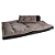 Colchonete Futon com Pillow Top Preto com Cinza - Imagem 5