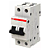 MINIDISJUNTOR ABB 2P 10A 440V FIXO ISOLADO A AR S202-C10 - Imagem 1