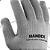 LUVA HANDEX HAND PIGMENTADA CINZA/AZUL C.A 49082 - Imagem 2