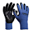 LUVA HANDEX HAND NITRILO WAVE AZUL C.A 46692 - Imagem 1