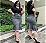 vestido crep 3 botoes - Imagem 2