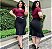 vestido crep 3 botoes - Imagem 1