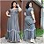 156 - Vestido longo babado renda - Imagem 2