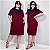 Vestido feminino V com Bolso (GG) 91 - Imagem 5