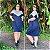 Vestido feminino V com Bolso (GG) 91 - Imagem 6