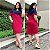 Vestido feminino V com Bolso (GG) 91 - Imagem 7