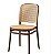Cadeira em plástico rattan modelo HERMINIA - Imagem 3