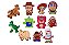 Pins / Botons para Crocs Kit Toy Story Disney - Imagem 1