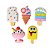 Pins / Botons para Crocs Kit Picolés Coloridos - Imagem 2
