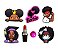 Pins / Botons para Crocs Kit Poder da Melanina - Imagem 1