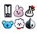 Pins / Botons P/ Crocs Kit  BT21 BTS Army - Imagem 5