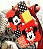 Cordão e Porta Crachá Disney Mickey Minnie - Imagem 3