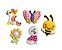 Pins / Botons para Crocs Kit Jardim Encantado - Imagem 1